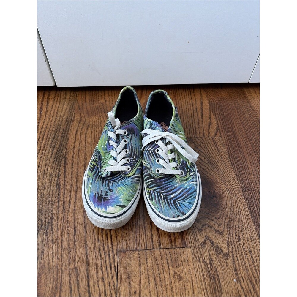 Vans Camden Multicolor Palm Low-Top Sneakers Size 8 - Picture 2 of 6